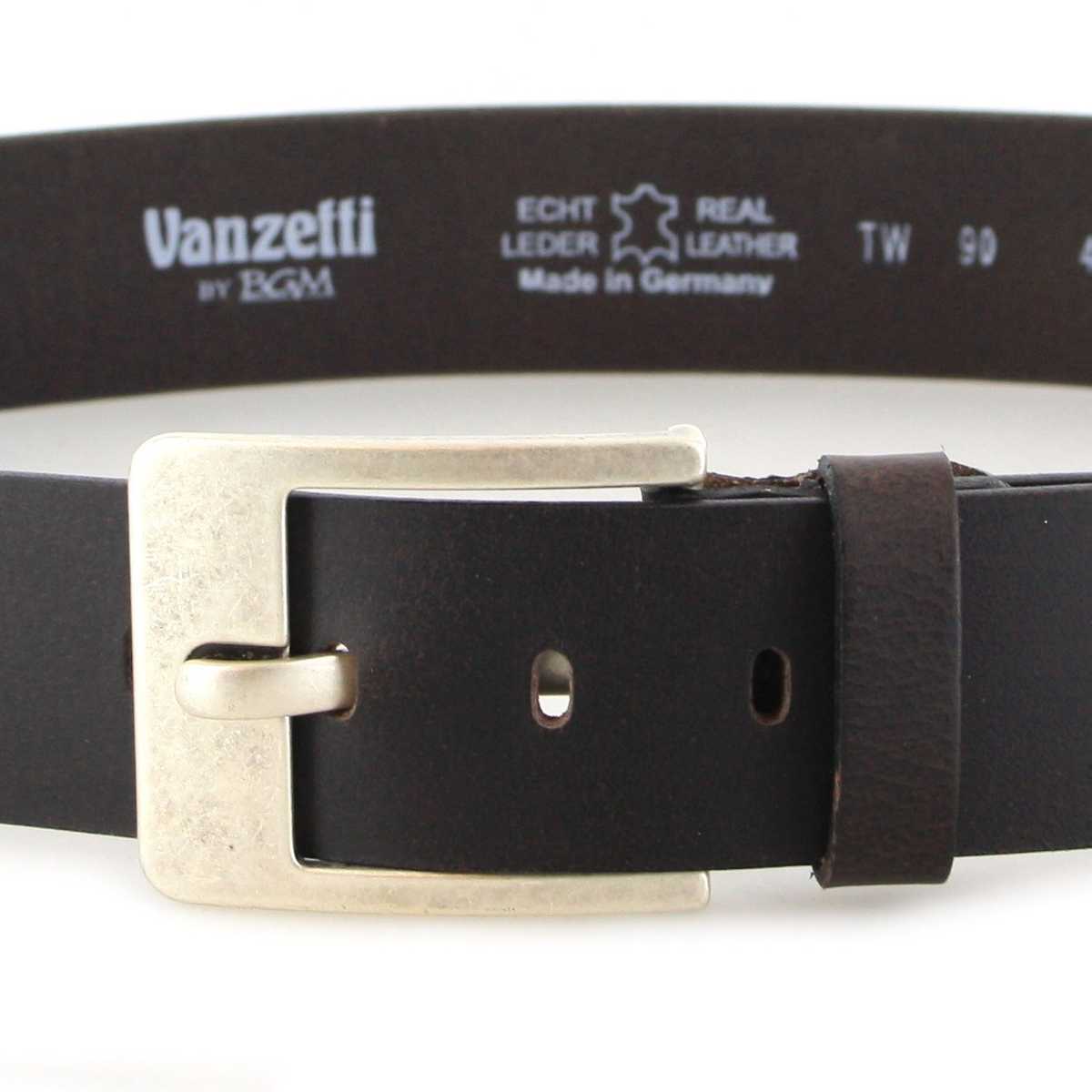 Vanzetti V4133-680 Ledergürtel - dunkelbraun Neue Produkte → als Geschenk  für Die Menschen