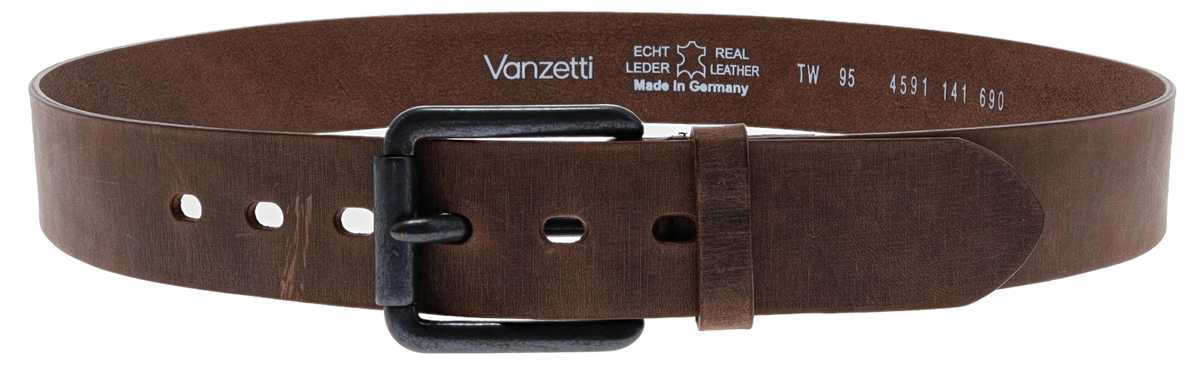 Schuhe - Vanzetti V4591 Dark Brown Ledergürtel - braun günstig von hoher  Qualität bei Rabatt
